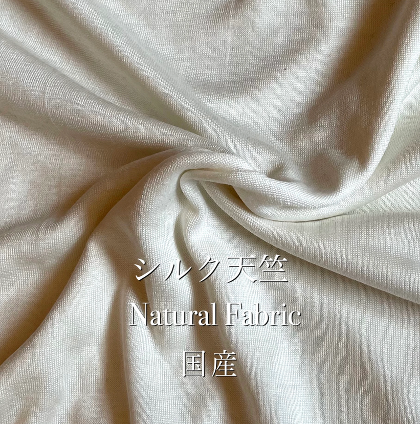 人気のシルク100％天竺ニットが入荷しました。